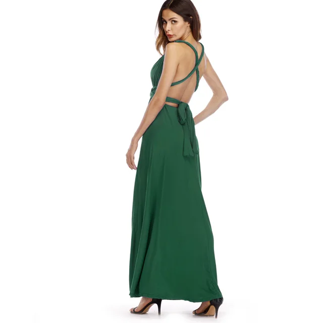 Aonibeier Sexy Women Maxi Club Dress Bandage Long Party Multiway Swing Dresses Convertible Infinity Robe Longue Famle 2018 1