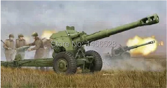 Бесплатная доставка модель trumpeter 05233 советской модели 1/35 мм D-20-модели HOWITZER в сборе