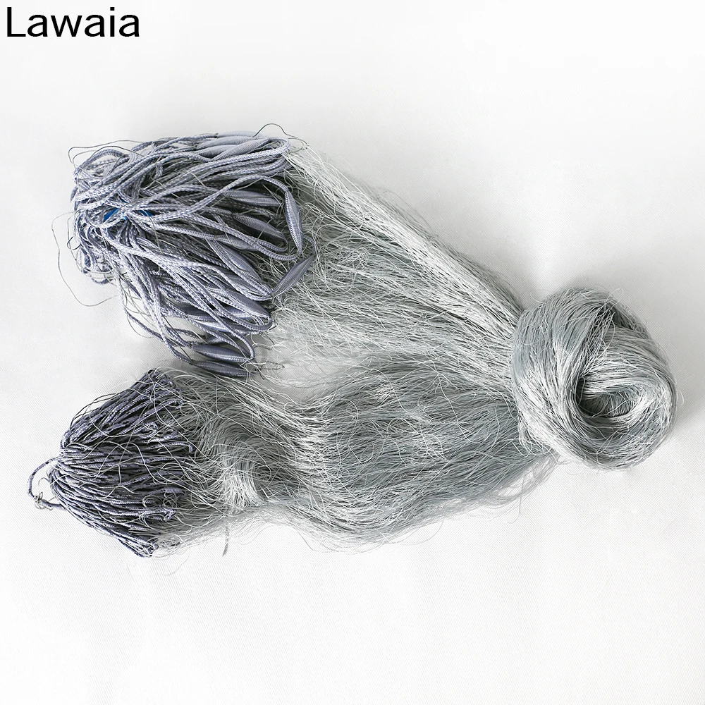 

Lawaia Multifilament Fishing Net 30m Long 3-layer Finland Folding Net Automatic Fishing Net