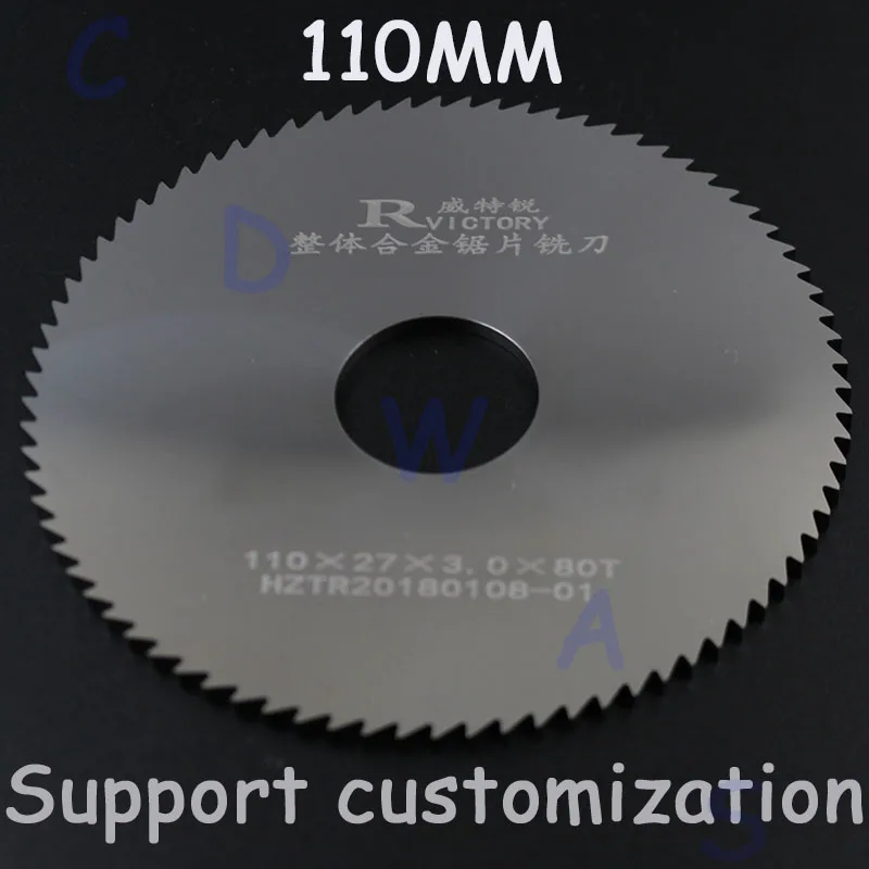 

2pcs 110mm HSS Circular Saw Blade Rotary Tool For Metal Cutter Power Tool Wood Cutting Discs Drill Mandrel 0.8-1.8