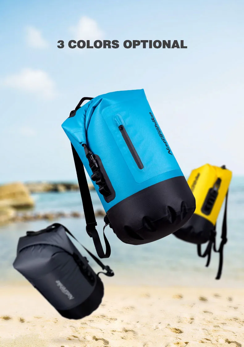 Naturehike 20L 30L 40L 420D TPU водонепроницаемые речные треккинговые сумки, сухая сумка для влажного разделения, водонепроницаемая сумка для хранения