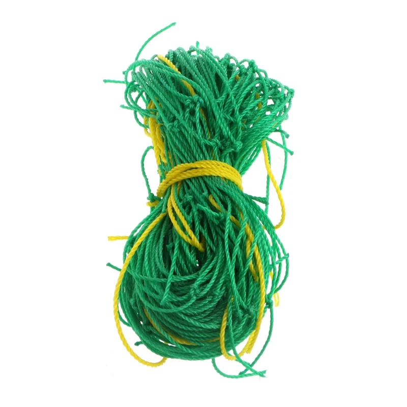 Сад зеленый нейлон шпалеры плетения Поддержка восхождение фасоль сетей растут забор лазания