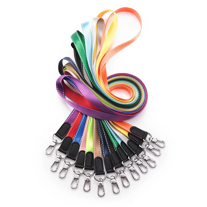

10 Pcs Neck Strap Lanyard Safety Breakaway For Bus Card Holder ID Name Card Badge Holder Work Card Holder Wholesale