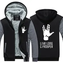 Winter New font b star b font font b trek b font Spock font b Jacket
