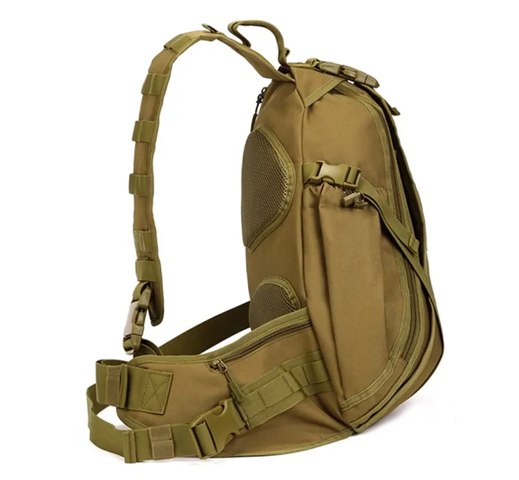 Мужские сумки большой емкости на одно плечо рюкзак нагрудная посылка 14 дюймов Сумка для ноутбука высококлассная альпинистская сумка, дорожная сумка