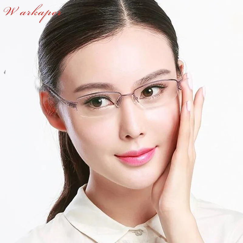 WEARKAPER, анти-УФ-отражающие, прогрессивные многофокальные очки, солнцезащитные фотохромные очки для чтения, для женщин - Цвет оправы: Фиолетовый