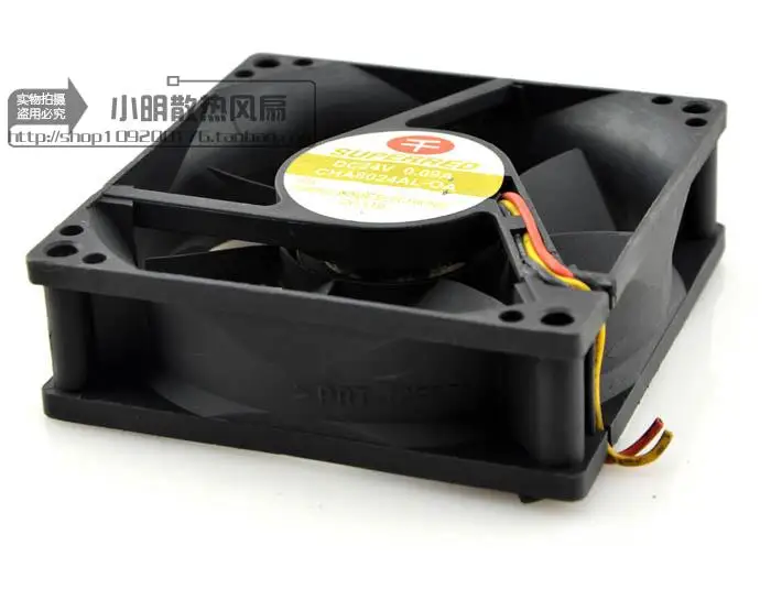 Бесплатная доставка. CHA8024AL OA 24 v 0 09 A 8 см 8025 тепловыделение ультра тихий