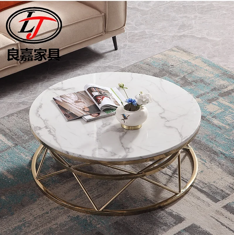Round Marble Coffee Table