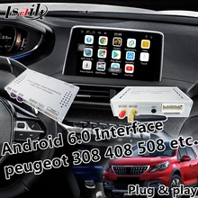 Android 6.0 Mobile phone miracast Android Navigation Video Interface for 2014-2017 Citroen C4,C5,C3-XR(Car SMEG+ System)