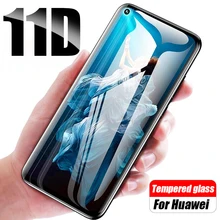 11D полное покрытие из закаленного стекла для huawei P30 Lite P20 Pro Защитная пленка для экрана для Honor 10 9 Lite 20 Pro защитное стекло