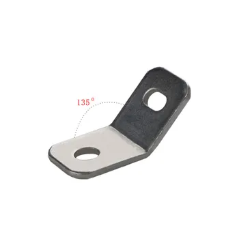 

10pcs Anti-Inversion steel Connector bracket Board Corner Profile Furniture Hardware Fittings Connecting Sheet 135 Degree Corner