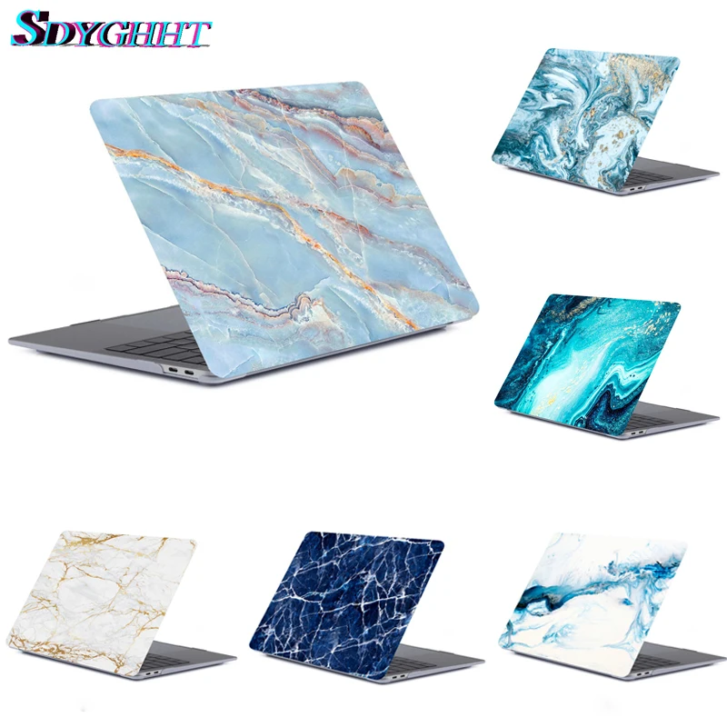 

Marble Texture Hard Laptop Cover Case For MacBook Air 13 Pro Retina 11 12 13.3 15.4 case For Mac book Pro 13 15 New touchbar cas