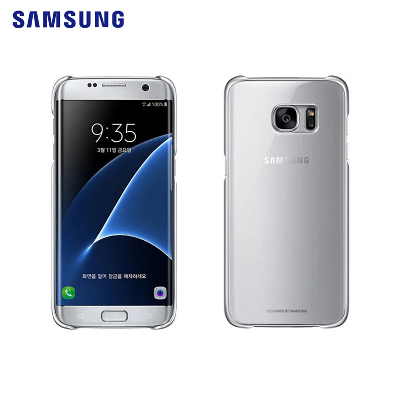 Samsung чехол для смартфона Galaxy S7 S7Edge higt-качество ПК анти-капля гальванический прозрачный чехол
