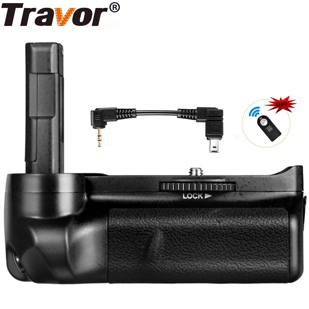Вертикальный держатель аккумуляторной батареи Travor для NIKON D3100 D3200 D3300 аккумулятор