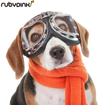 

Cool Dog Sunglasses UV Protection Windproof Goggles Pet Eye Wear Medium Large Dog Swimming Skating Glasses Accessaries
