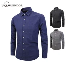Хлопок, шерсть, мужские рубашки с длинным рукавом, солидные, мужские рубашки, деловые, вечерние, Мужская одежда, весна-осень, мужские рубашки YN10405
