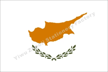 

Cyprus 2006 Flag 150X90cm (3x5FT) 120g 100D Polyester Double Stitched High Quality Banner Free Shipping