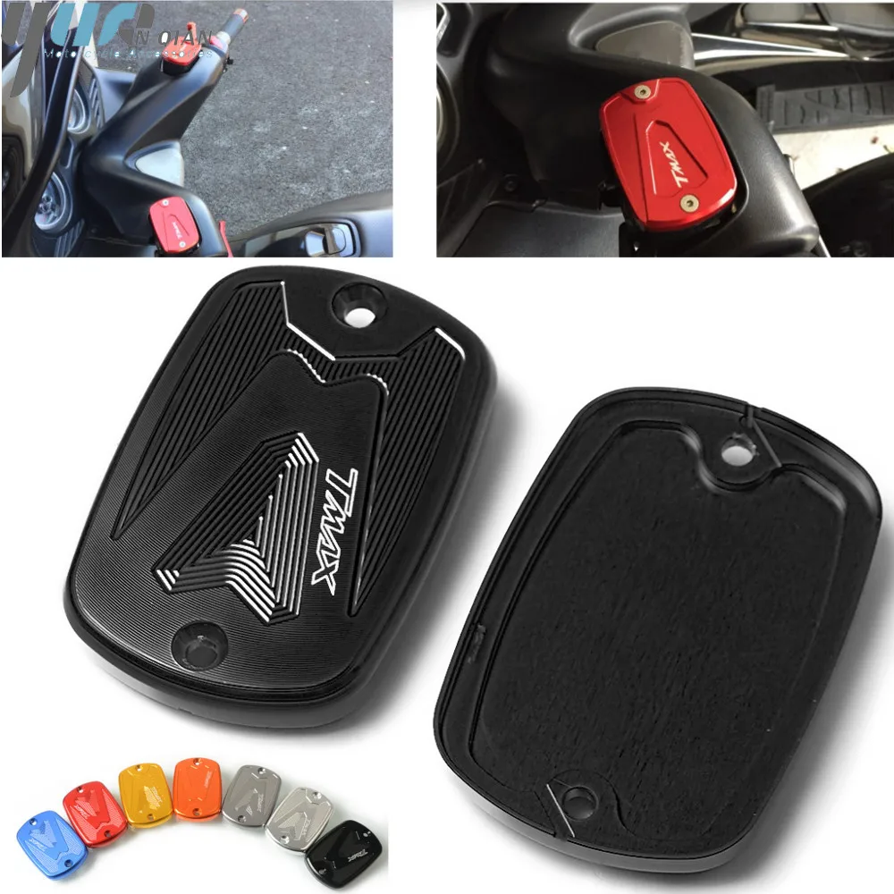 

tmax 530 500 Motorcycle Parts Cylinder Cover Brake Fluid Reservoir Cap Cover For YAMAHA TMAX530 12-15 T-MAX T-max 500 2008-2011