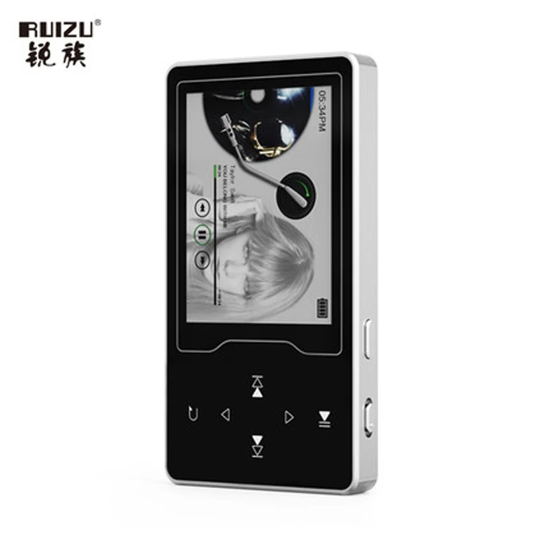 Оригинальный MP3 плеер Touch Scre с памятью 8 ГБ металлический чехол 2 4 дюймовым экраном