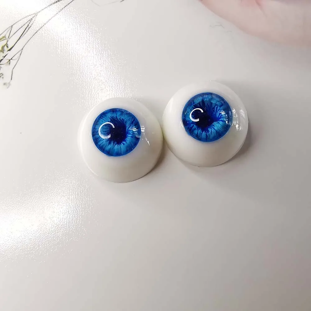 Полимерные глаза BJD deep blue bjd UV eye 18 мм все размеры 12 14 16 20 22 для 1/3 sd MSD AS DZ кукольные