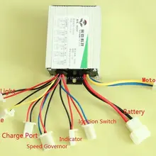 24 V 500 W контроллер детали для электрического велосипеда мотор скорости контроллер скутера Матовый контроллер de с. Максимальная скорость двигатель