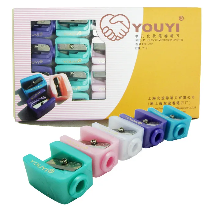 Wholesale excellent 2 in 1 pencil sharpener make-up pencil cutter makeup brush dig cut eyebrow pencil 100pcs/lot free shipping Wholesale excellent 2 in 1 pencil sharpener make-up pencil cutter makeup brush dig cut eyebrow pencil 100pcs/lot free shipping