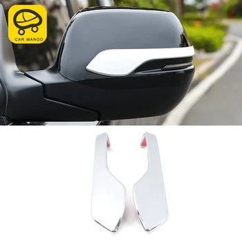 

CarManGo for Honda CRV C-RV 2017 Car Auto rearview mirror cover frame Sitcker decoration trim Accessories