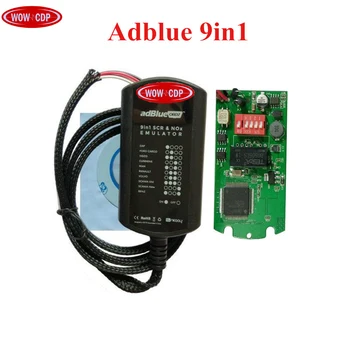 

2017 Quality A+ Best PCB Full Chip wow cdp Adblue 9in1 Adblue Emulation 9 in 1 NOT ANY SOFTWARE For 9 Type Trucks