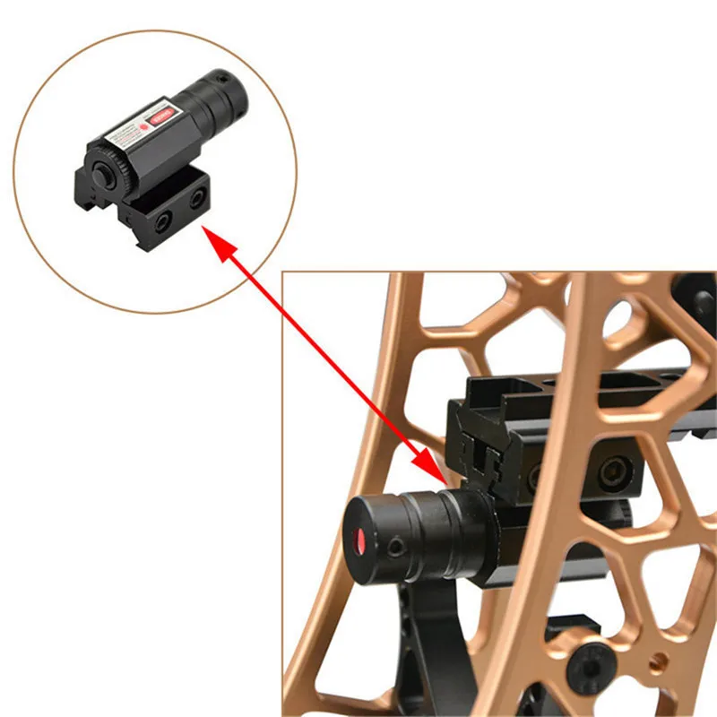 1 шт. инфракрасный лазерный прицел лук и стрелы стрельба Регулируемый прицел для уличный Спорт Охота стрельба из лука прицела аксессуары