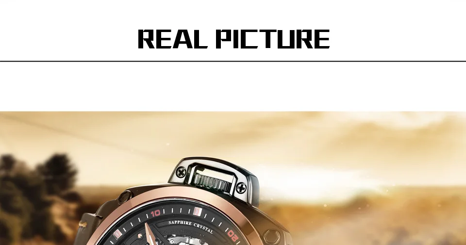STARKING 50 м водонепроницаемые мужские часы xfcs Оригинальные Мужские автоматические механические часы в армейском стиле Прямоугольные Наручные часы