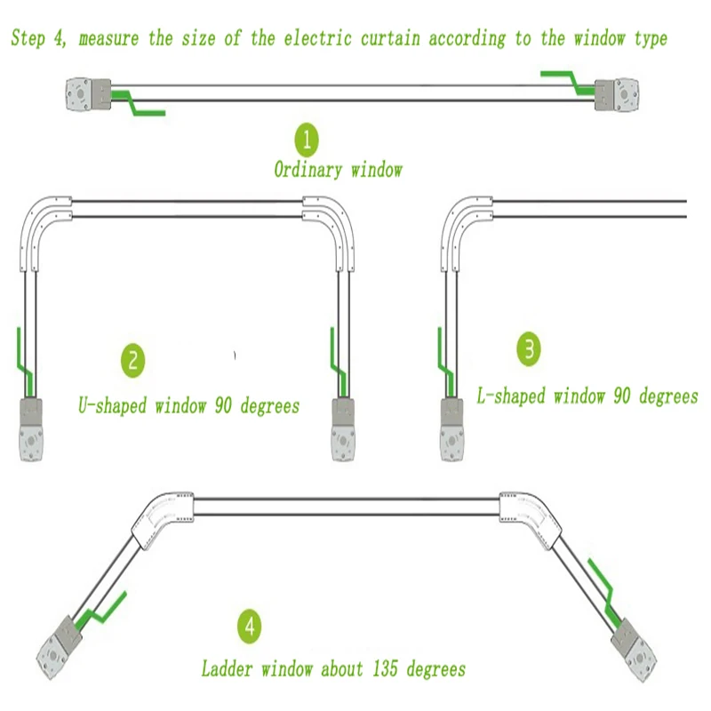 Original electric curtain track for Xiaomiqara/DOOYA KT82/DT82 motor can be customized Super Ganz for smart home