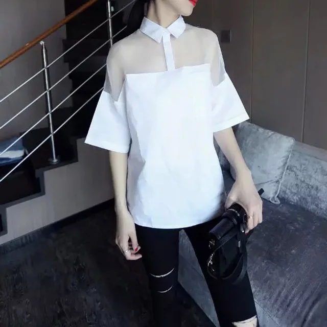 doorzichtige witte blouse doorzichtige witte blouse