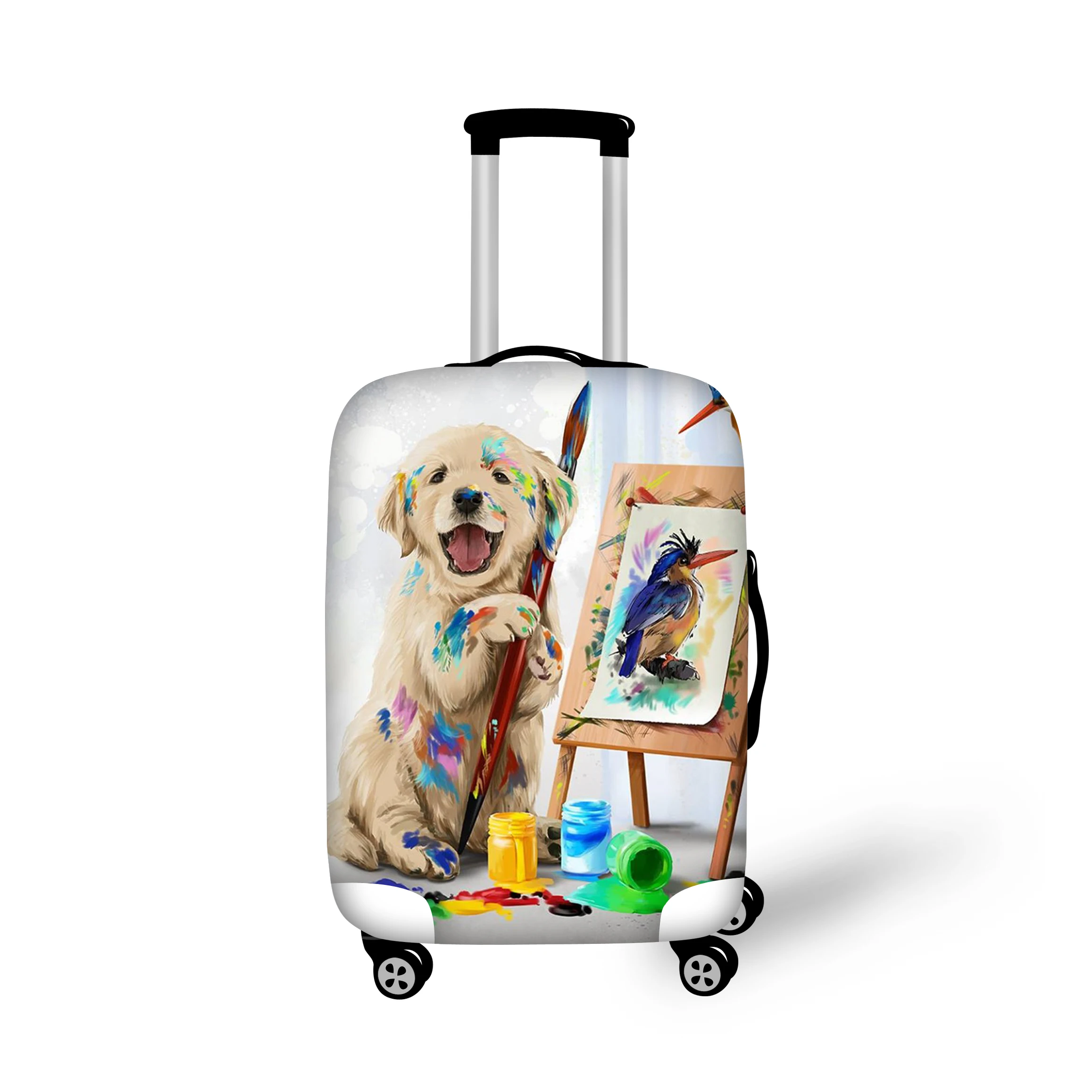 ELVISWORDS Thick Luggages Protective Cover for 18 30 Inch Trolley Cases