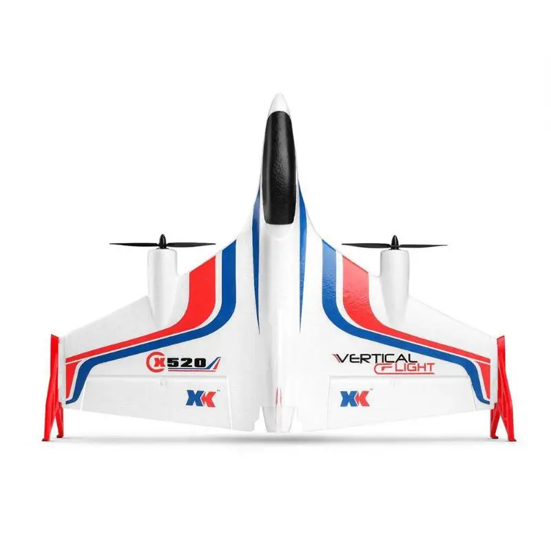 Wltoys X520-A самолет VTOL вертикальный взлет земли дельтавидное крыло RC Дрон фиксированное крыло самолет игрушка с режимом светодиодный индикатор переключателя