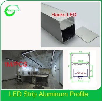 

1M Surface Mounted Channel Extrusion Profileand Pendant Light for Office and Commercial Area 10PCS/Lot