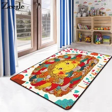 Zeegle коврик для гостиной, нескользящий ковер для детской комнаты, впитывающий ковер для спальни, коврики для детей, домашний ковер, напольный коврик