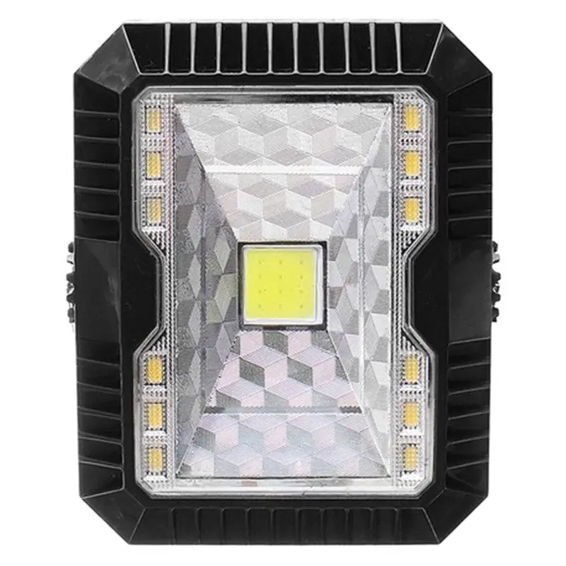 

5W Outdoor Solar LED Flood Light Camping Lantern Camping Tent Lights Portable Flashlight USB Rechargable
