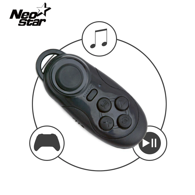 

Wireless Bluetooth Remote Gamepad Controller Mouse For Ipad Samsung For Iphone Android/iOS Tablet Phone PC Camera Selfie Shutter