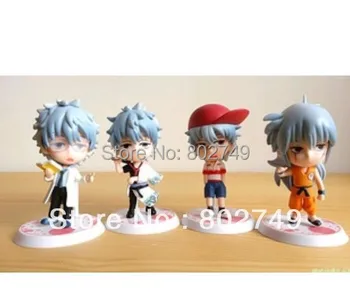 

4pcs/lot hand-done doll model decoration dolls fashion gift birthday gift Gintama