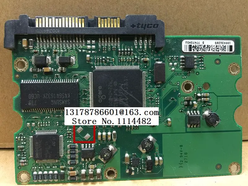 100387575 REV B D части жесткого диска HDD PCB Логическая плата хороший тест | Инструменты