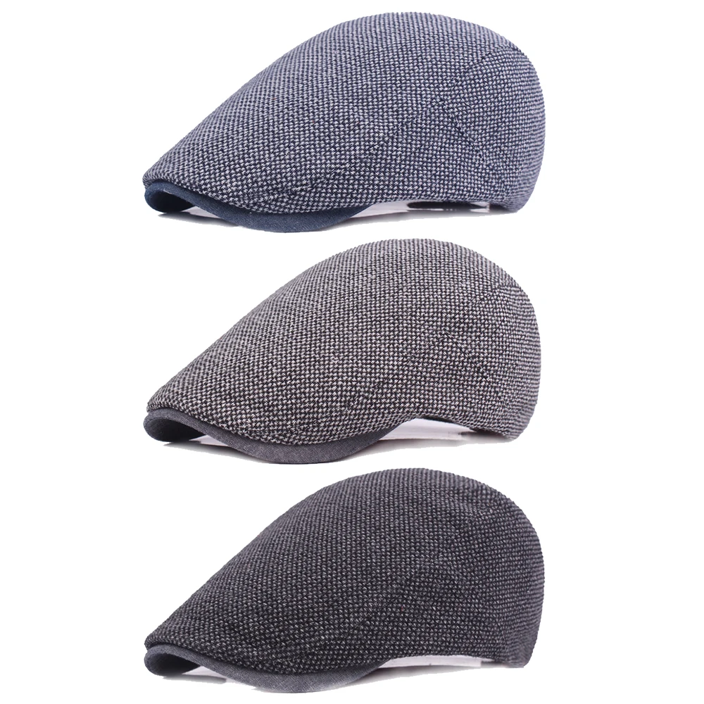 

Men Gatsby Cap Cabbie Newsboy Beret Cap Unisex Cotton Duckbill Caps New Summer Outdoor Beret Caps for Men Women
