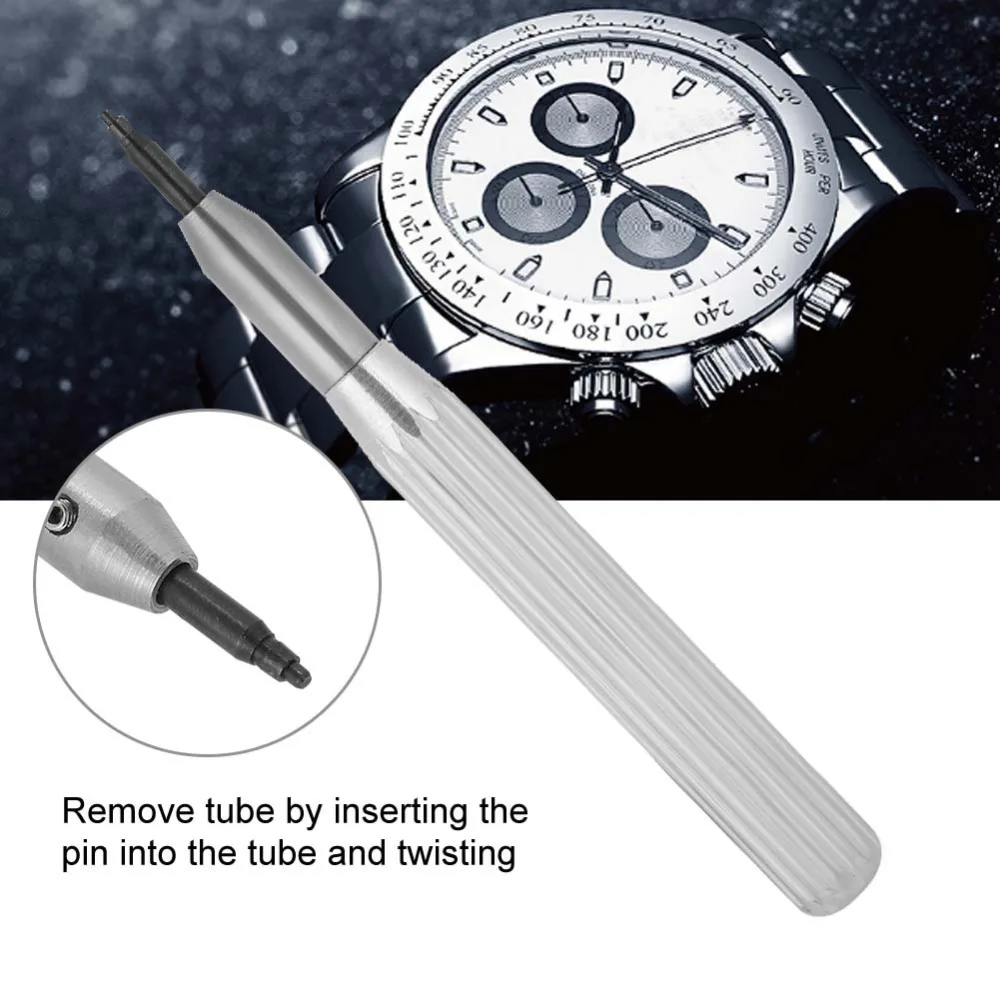 

Professional Watch Crown Tube Insert Remover Tool With 4 Pins watch repair parts tools for watchmaker Watch Tube Insert Opener