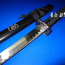 S2639 MASHIRO HAKUOKI Okita Souji Меч дракона TSUBA блестящее лезвие край Хамон 40"