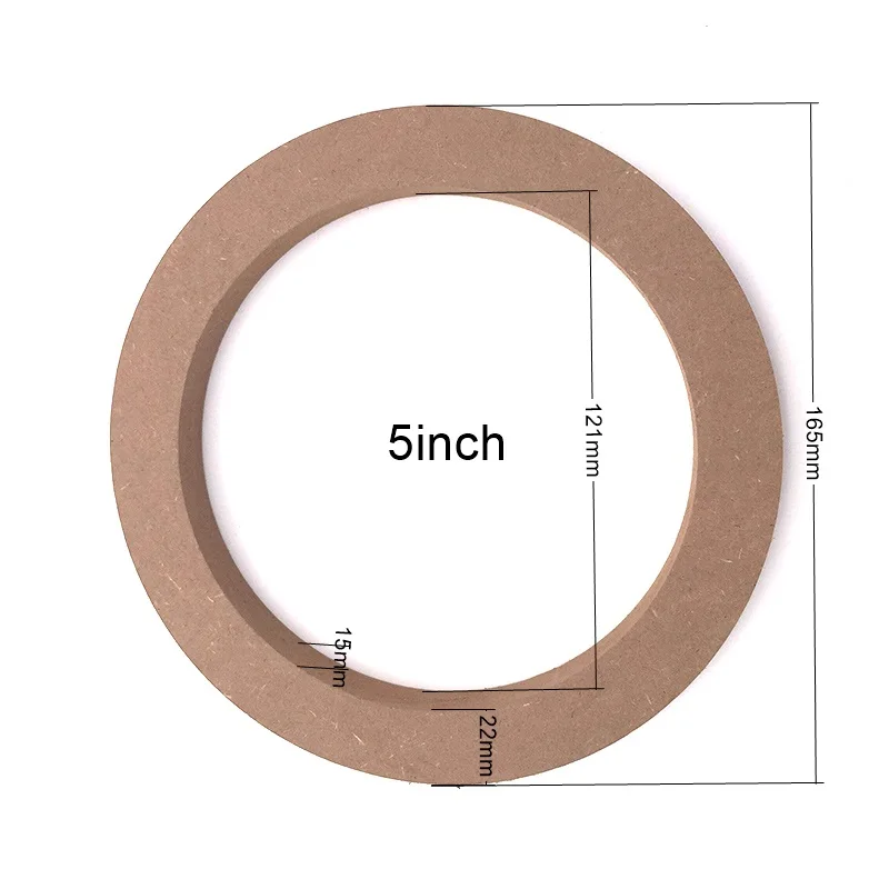 2 шт. 6,5 дюймов Автомобильный Динамик Монтажная площадка деревянная шайба прокладка Рог ударопрочный низкочастотный погружение IF clear 5 дюймов 4 дюйма