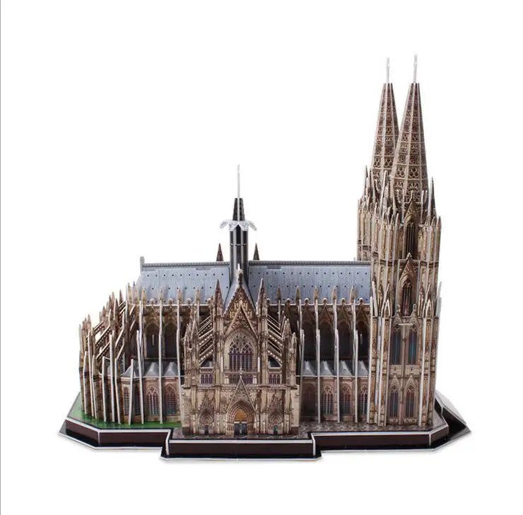 3D Puzzle Toys 179PCS Germany Cologne Cathedral Model