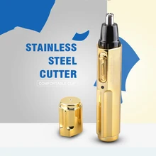 New electric nose hair rechargeable electric nose hair trimmer nostril cleaner show nose hair cut nose hair tools with EU Plug