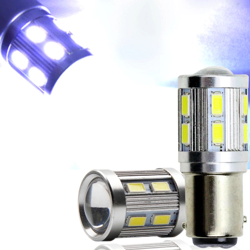 Stop Parking Lights 2pcs P21/5W Car Styling flashing Function LED Bulb