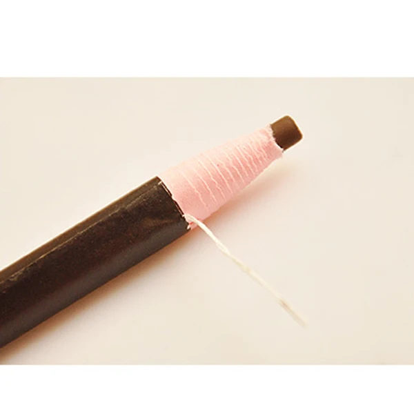 2 шт оптом карандаш для бровей Водонепроницаемая ручка для бровей длинный стойкий для бровей Косметика для глаз Подводка для глаз