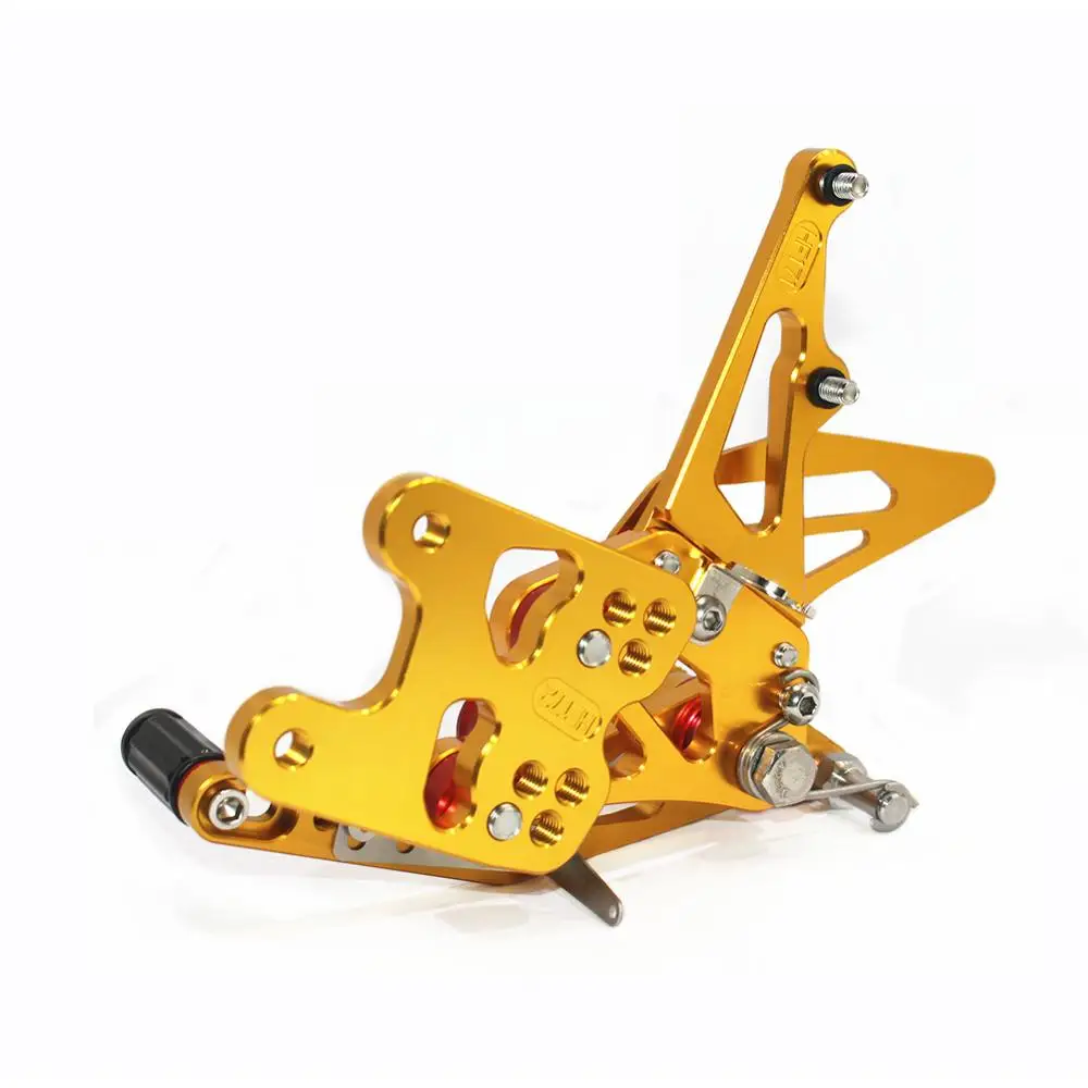 Для Suzuki GSXR1000 2007 2008 CNC Регулируемые подножки для ног Rider Rearset подставка для ног