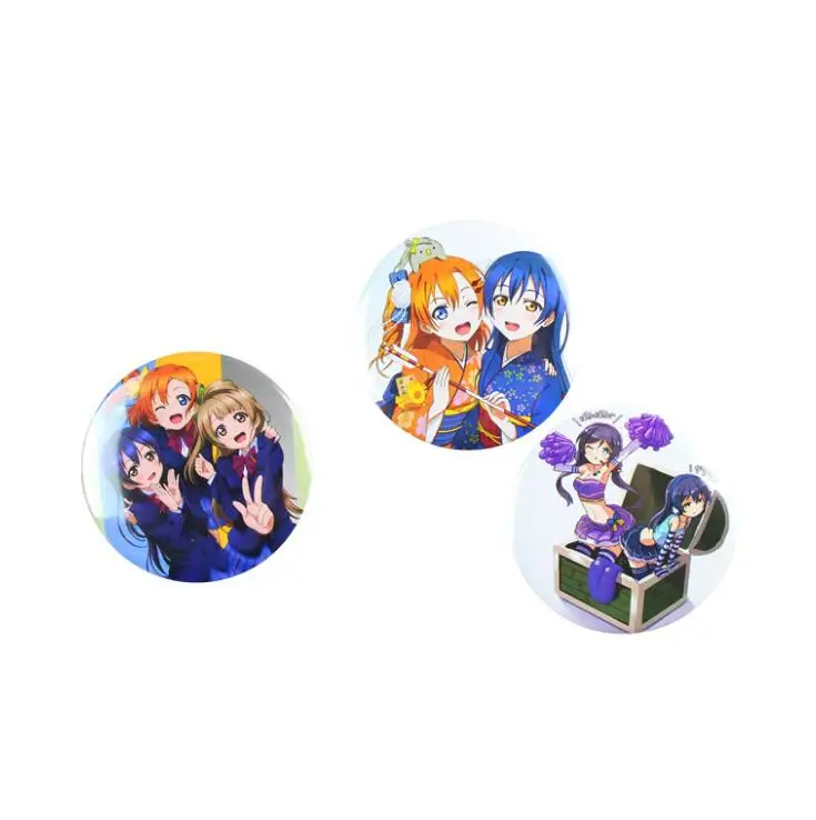 1 шт. креативные модные Мультяшные аниме lovelive значки милые на рюкзак булавка